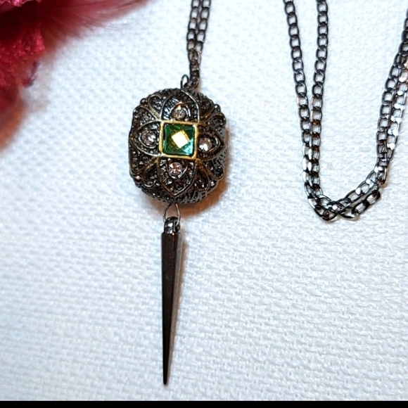 Victorian handcrafted bead necklace - Picture 4 of 4